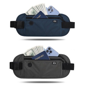 Running Hiking Sport Bum Bag Travel Phone Money Fanny Pack Waist Belt Zip Pouch