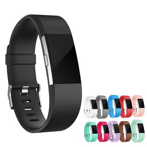 S Size Silicone Watch Wrist Sports Strap For Fitbit Charge Band Wristband Replacement