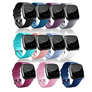 Small For Fitbit Versa /Lite /Versa 2 Replacement Band Wristband Silicone Sports Watch