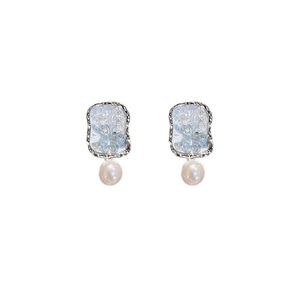 Square Earrings Elegant Daily Wear Commuting Jewelry for Women Fashion Gift