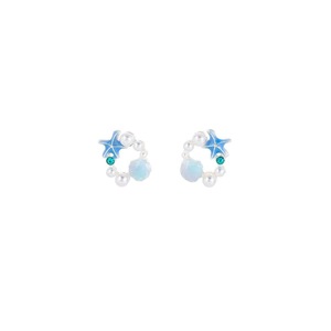 Star Shaped Earrings Women Elegant Temperament Stylish Fashion Jewelry Accessory