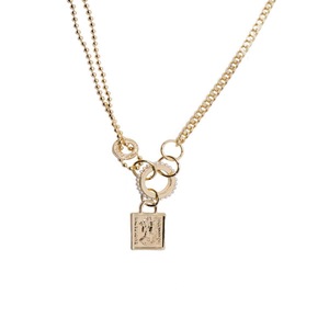 Vintage Gold Necklace Elegant Jewelry Women Classic Beauty Statement Piece