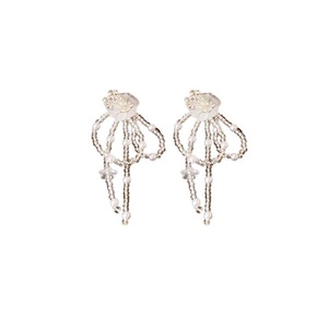 Vintage Long Drop Earrings Fresh Sweet Look Elegant Fashion Jewelry for Women