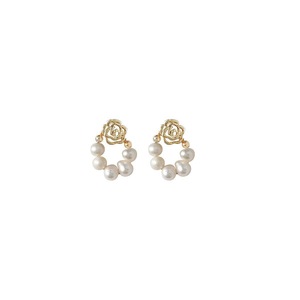 Vintage Style Imitation Pearl Earrings Women Classic Studs Fashion Jewelry
