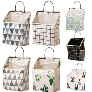 Wall Hanging Storage Bag Home Wardrobe Organiser Pouch Book Holder Phone Pocket