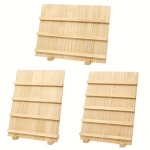 Wooden Earrings Display Rack Multi Tier Jewelry Stand Organizer Earrings Holder