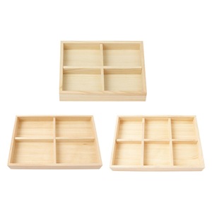 Wooden Jewelry Display Trays 5pcs Bracelet Storage Organizer for Rings Earrings