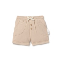 Aster and Oak Taupe Rib Shorts