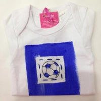 Ellabella - Baby Boy Soccer Print Bodysuit