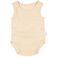 Toshi Dreamtime Organic Onesie Singlet Almond