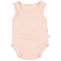 Toshi Dreamtime Organic Onesie Singlet Blush