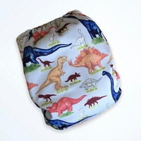Front Snap Cloth Nappy #02 -PUL