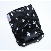 Front Snap Cloth Nappy #04 PUL