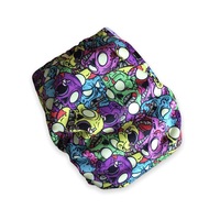Front Snap Cloth Nappy #20 PUL