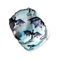 Front Snap Cloth Nappy #41 -PUL