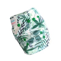 Front Snap Cloth Nappy #51 - Minky