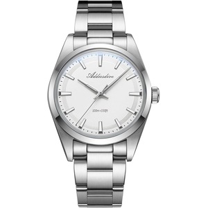 ADDIESDIVE 36 MM Small Dial Luxury Watches for Men 11 MM Thick VH31 Quartz Watch Waterproof 100 M Mint Green/White/Gray
