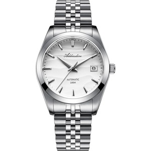 Addiesdive AD2059 39 mm Sand Dial NH35 Mechanical Watch for Men Sapphire Crystal 10 Bar Waterproof White Dial