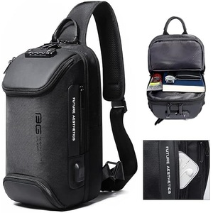 BANGE Sling Bag, Waterproof Men's Chest Bag, Shoulder Bags, Crossbody Sling Backpack for Men, Sling Backpacks