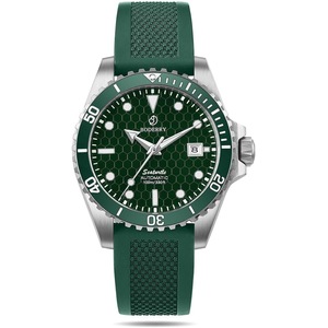 BODERRY Men's Automatic Dive Watch - Japanese Movement, Titanium Case, Sapphire Crystal, 100M Waterproof, Swiss Super-LumiNova, Screw-Down Crown