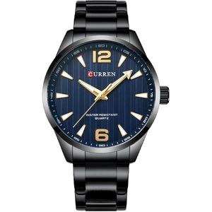 CURREN 8434 Wrist Watch Men's Quartz Sports Brand Luxury Waterproof Military Stainless Steel Gift for Lovers