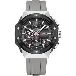 CURREN-Men's Watch, Simple, Round Dial, Casual, Fashion, Water Resistant, Quartz,8462