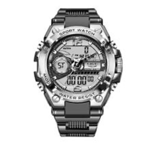LIGE-Men's Military Watch Waterproof 50m Digital Wristwatch LED Quartz Watch Sport Male Clock Big Watches