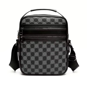 Luxury Crossbody Bag for Men Messenger Bag Casual Leather Male Handbag Business Shoulder Bag Fashion