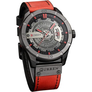 Men's Military Sports Business Casual Fashion Watches Date Quartz Watch Casual Leather Men's Wrist Watches 8301