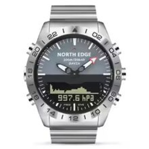Mens Dive Watch Luxury Military Army Full Steel Smartwatch Compass Altimeter Barometer Digital Watch Waterproof 200m