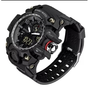Military Quartz Watch Man Waterproof-Black