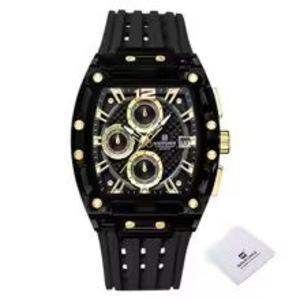 NAVIFORCE Men's Quartz Wristwatch Multifunction Sports Chronograph 5ATM Waterproof Silicone Casual Fashion Watch New