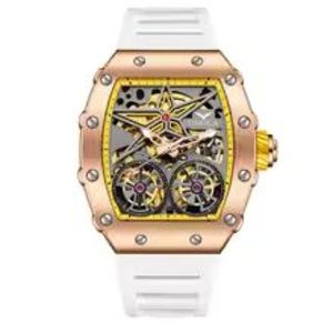New Fashion Luxury Watches Men ONOLA Brand Hollow Full Automatic Mechanical Watch Waterproof