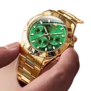 OLEVS Men's Automatic Mechanical Watch Waterproof Stainless Steel Strap Fashion Men's Mechanical Watch