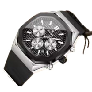 Poedagar Business Watch for Men Waterproof Luminous Chronograph Date Man Wristwatch Silicone Strap Quartz Men's Watches Male Clock+Box