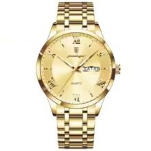 Poedagar Luxury Fashion Men Watch Waterproof Luminous Week Date Sports Man Wristwatch Stainless Steel Quartz Watches Reloj