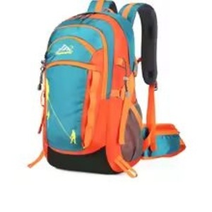 Sports Short distance Travel Backpack Mountaineering Duffel Bag Camping Travel Backpack Climbing Hiking Hydration Backpack Waterproof High-capacity Breakable Multifunctional Alpenstock Fixation