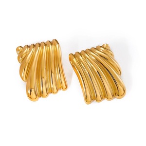 Stainless Steel Sunnie Earrings, Versatile Daily Jewelry for Women, Handmade, Rustproof, Popular