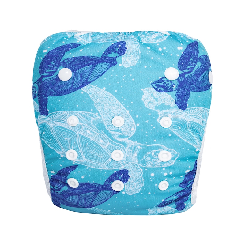 Buy Lulu & Finn Sea Turtles Print Reusable Swim Nappy - MyDeal