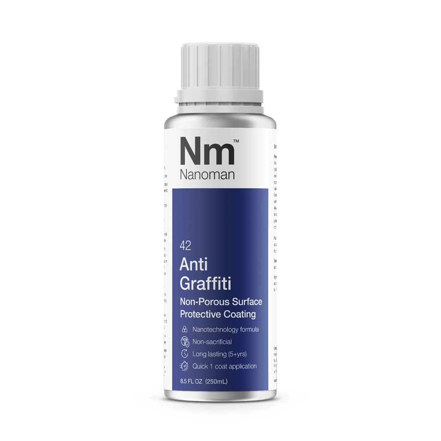 Anti Graffiti Coating  Non Porous Surfaces. Long lasting single coat application.