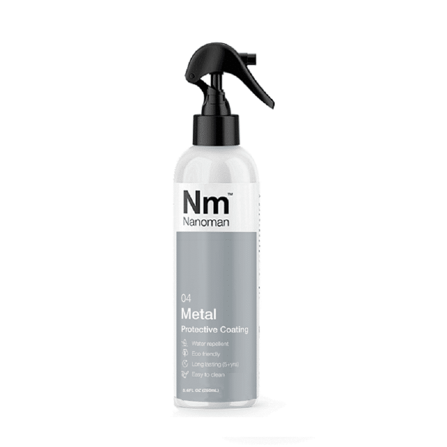 Metal Coating 250ml. Repels water and prevents the build up of dirt on
