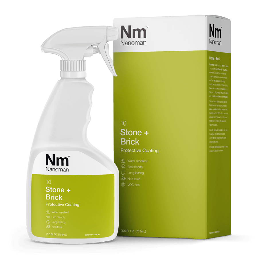 Stone Sealant 750ml. Superior protection for bench tops. Nanoman Australia