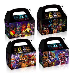 12PC Five Nights at Freddys Lolly Loot Box Bag Candy Favour Box Party Supplies Decorations