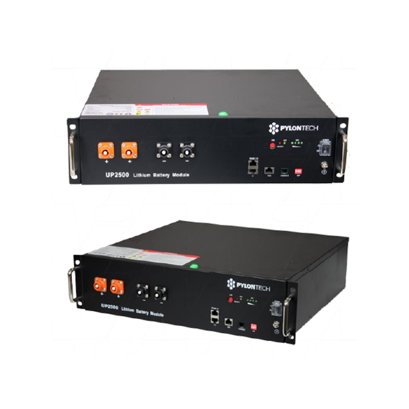 Buy Pylontech US2500 25.6V 111Ah 2840Wh Rack Mounted LiFePO4 Battery ...