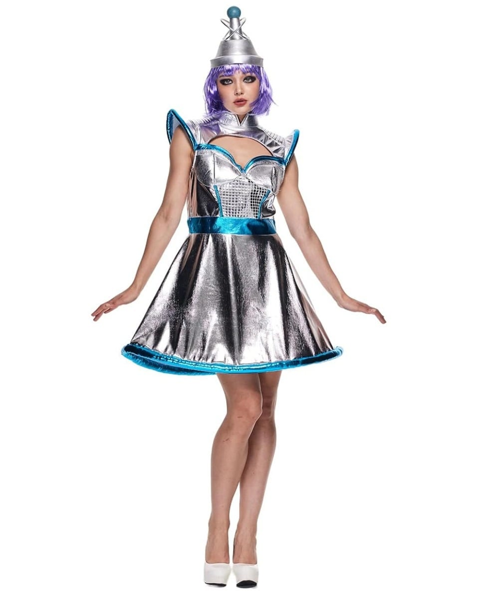 Buy Alien Silver Dress Womens Costume MyDeal Australia buy-alien-silver-dress-womens-costume-mydeal-australia