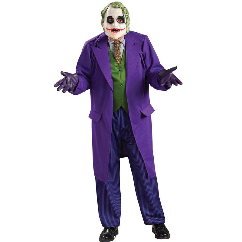 Buy Batman Dark Knight The Joker Deluxe Men's Costume - MyDeal