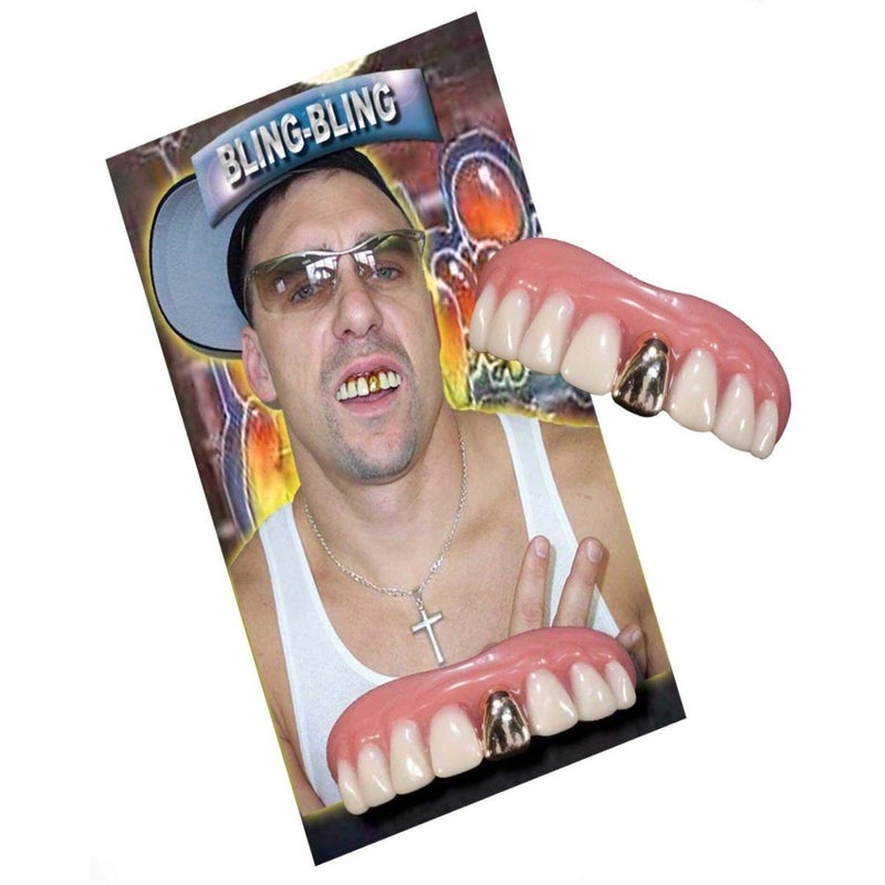 Buy Billy Bob Teeth - Bling Bling Gold Teeth - MyDeal