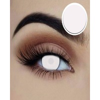 Blind White Starry Eyed Contact Lenses