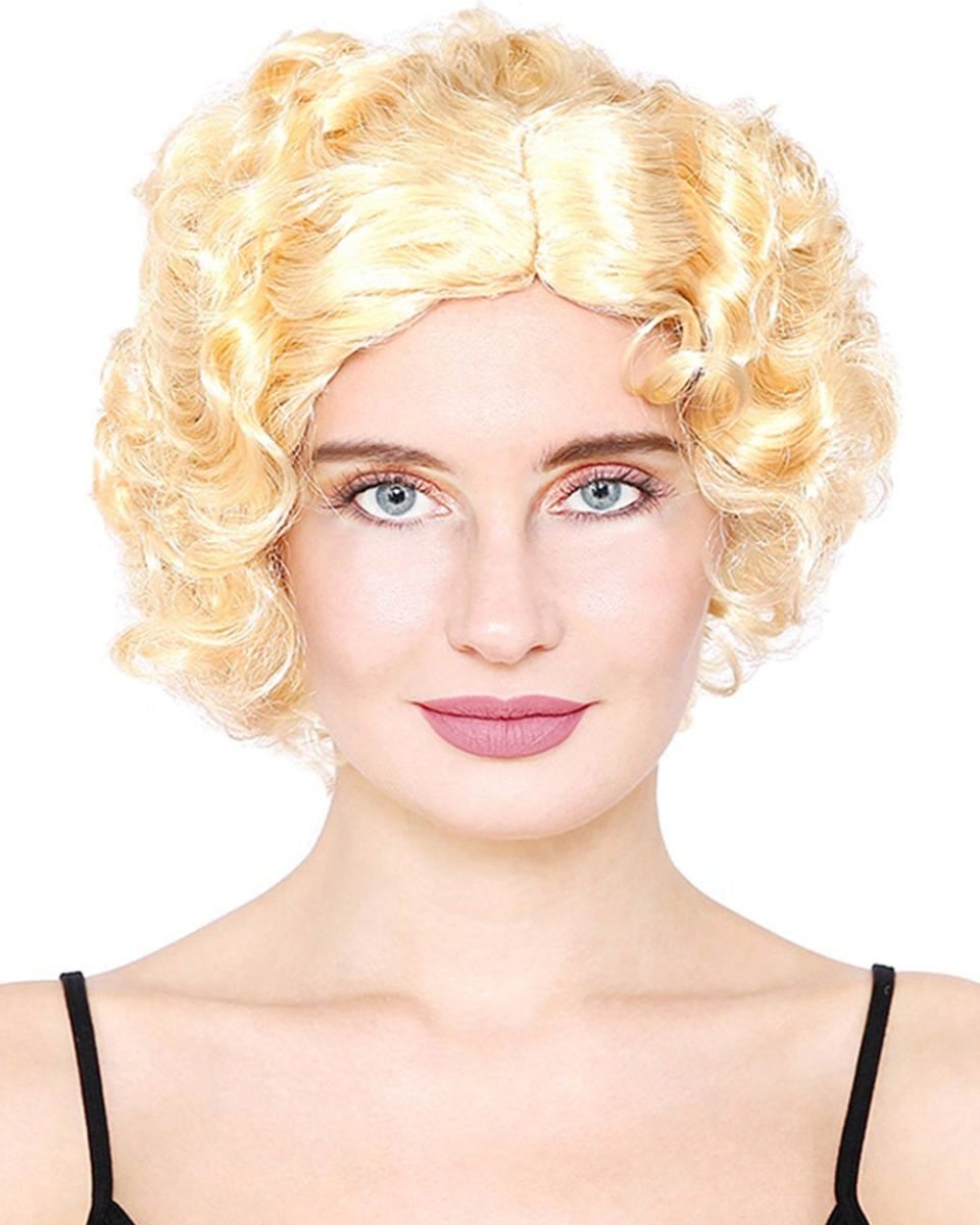 Buy Blonde 1920s Curl Flapper Wig - MyDeal Australia