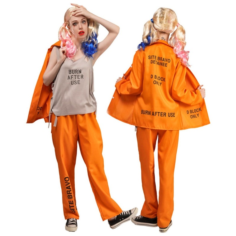 Buy Jailbird Prisoner Womens Costume - MyDeal